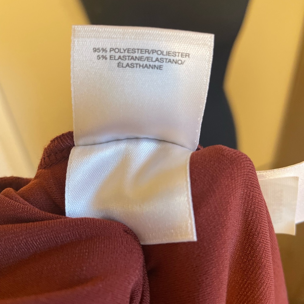🆕🌟 Anne Klein Solid Wrap Dress - Picture 6 of 10